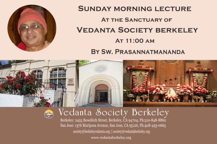 Sunday Morning Lecture by Sw Prasannatmananda – Easter Message